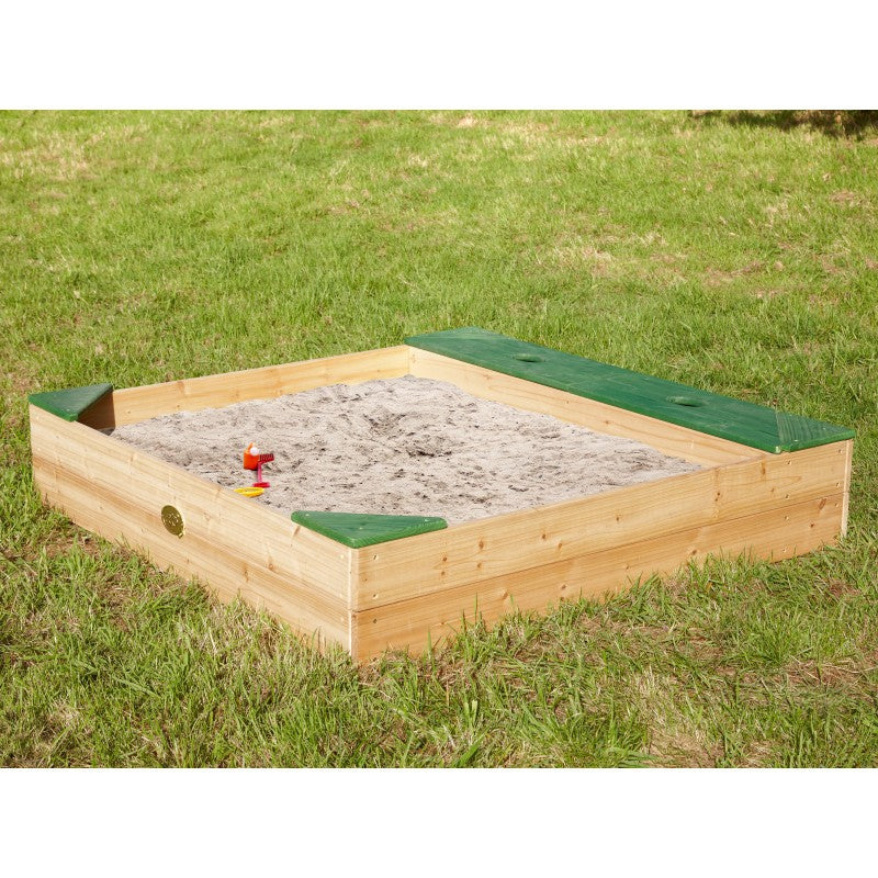 AXI Houten Zandbak met Opbergruimte voor Accessoires + Afdekzeil