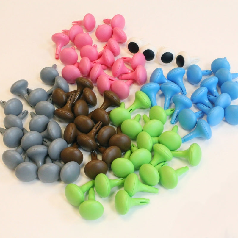 MASTERKIDZ Vrijstaand Houten Blokkenbouw bord + Accessoires
