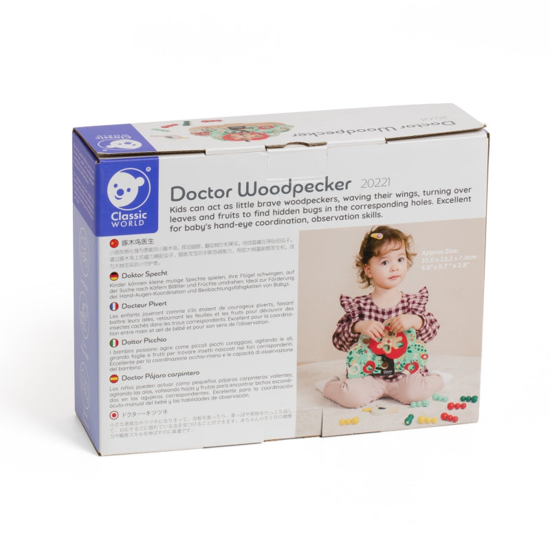 CLASSIC WORLD Magnetisch Behendigheidsspel Vang het Beestje 16 stuks