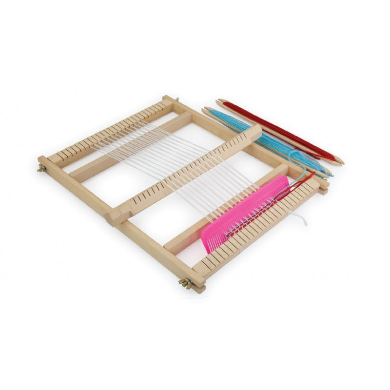 VIGA Houten Weefraam – Weefwerkplaats – Montessori Weefset