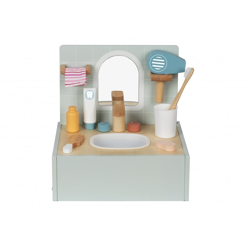 TOOKY TOY Houten speelgoed Toilet Badkamer met Accessoires