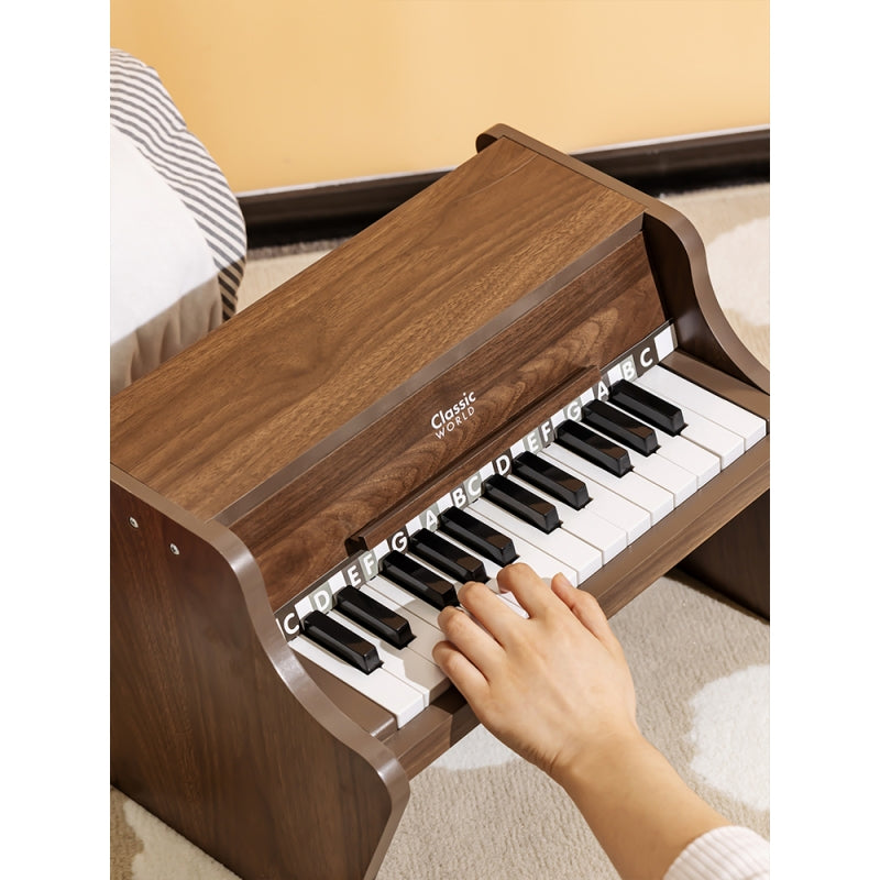 CLASSIC WORLD Drewniane Pianino Klasyczne + Książeczka do Nauki