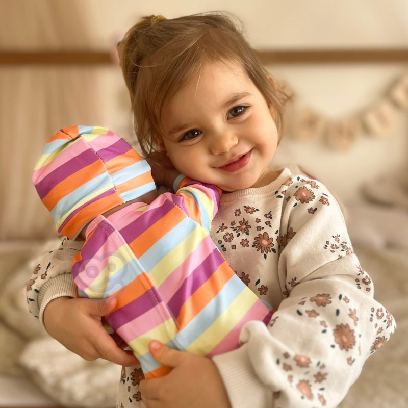 WOOPIE Poppenkledingset Romper Bodysuit Eenhoorn Hoed 43-46 cm