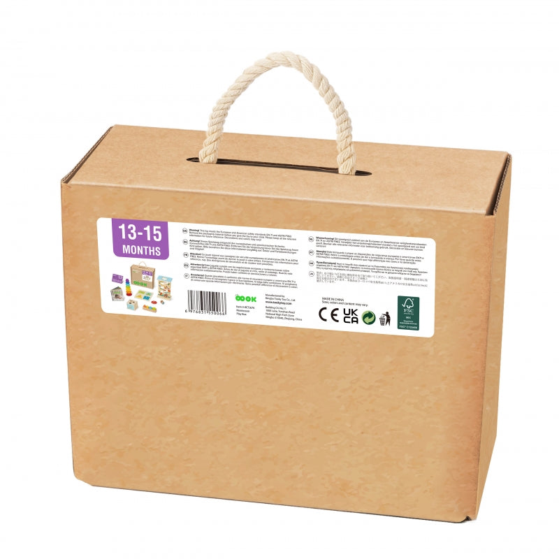 TOOKY TOY Speelgoed Box voor 13 - 15 Maanden - XXL