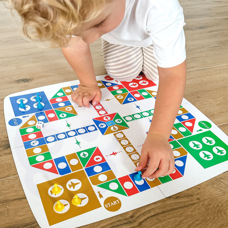 WOOPIE Kleine Detective + Mens Erger Je Niet Bordspel