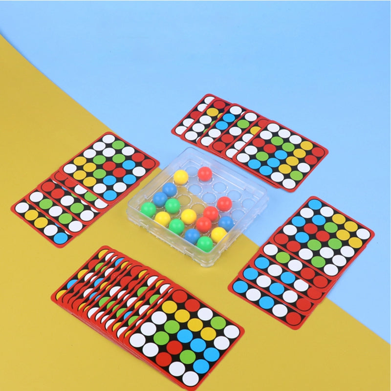WOOPIE Snelle Vingertjes spel, Match de kleuren van de kaartjes Behendigheidsspel