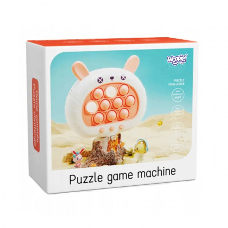 WOOPIE Fidget POP IT spel - Elektrisch Antistress Behendigheidsspel - Konijntje