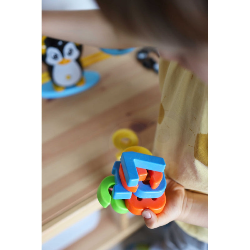 WOOPIE Speelgoed Weegschaal Pinguïn - Balanceer Schaal - Leer Rekenen