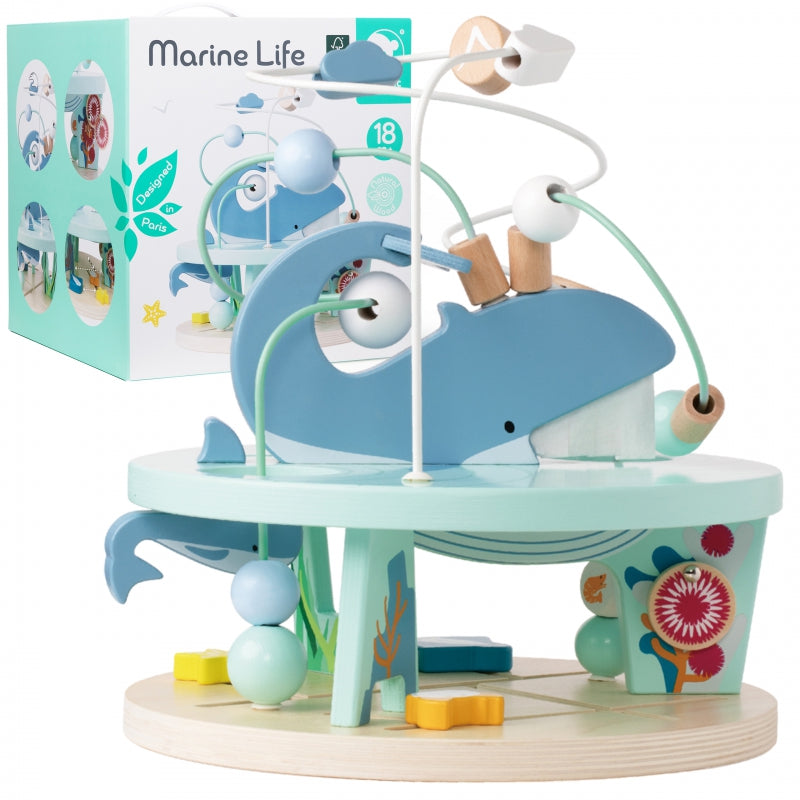 CLASSIC WORLD Houten Educatief Zeeleven Speelbord
