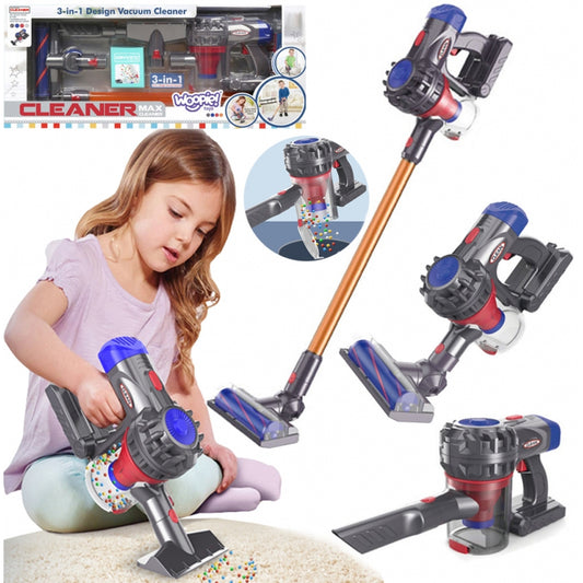 WOOPIE Interactieve Staande Stofzuiger - 3-in-1 voor Kinderen met Zuigfunctie - Vergelijkbaar met Dyson