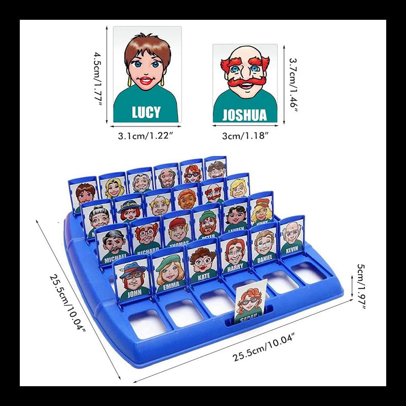 WOOPIE Wie is het spel - Raad de persoon van je tegenstander
