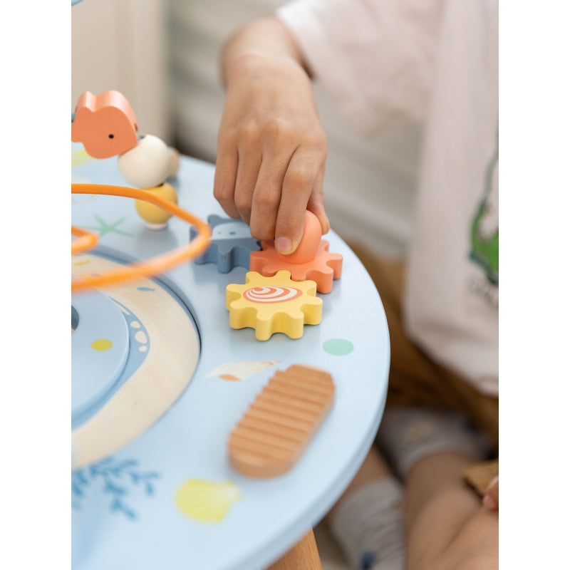 CLASSIC WORLD Houten Activiteitentafel "Sea Life" Thema met geluid