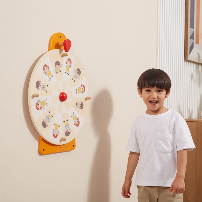 VIGA  Emotie rad met FSC Certificaat - Herken emoties - Montessori speelgoed