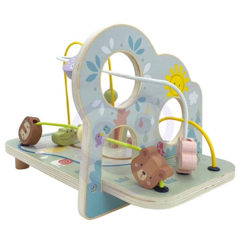 TOOKY TOY Houten Motoriekspel voor Baby's Bosdoolhof
