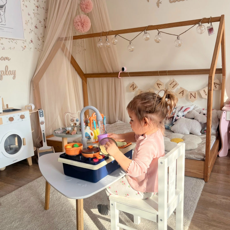 WOOPIE  2-in-1 Speelgoed kinderkookset met gootsteen
