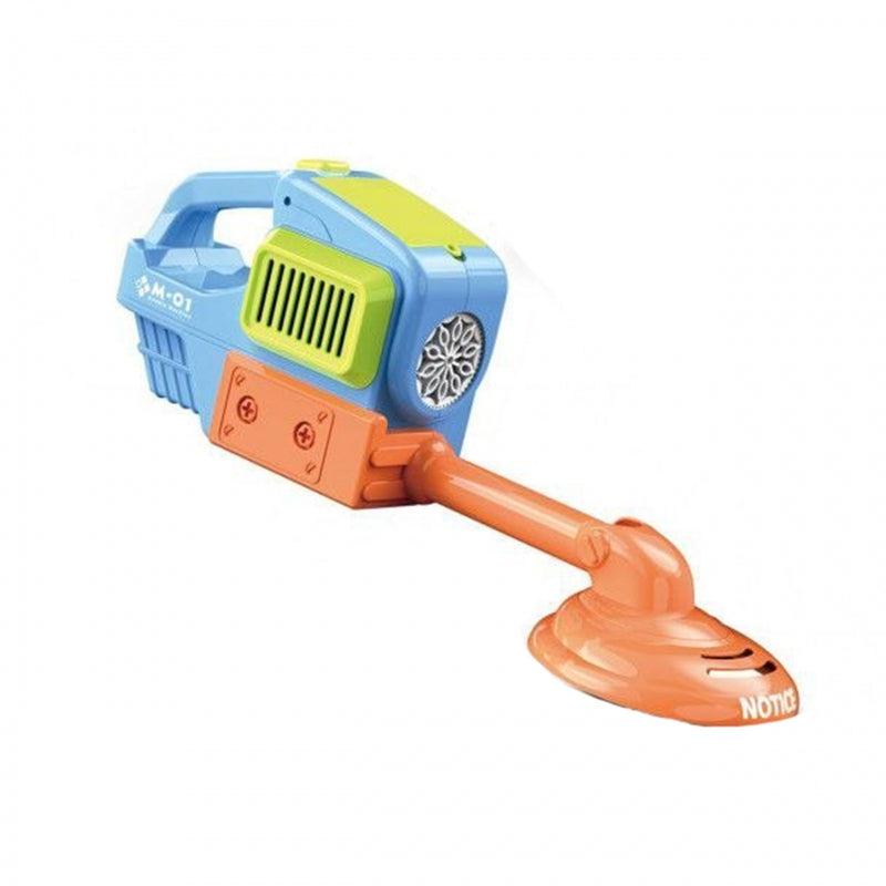 WOOPIE Speelgoed snoeimachine met bellenblaas – Zeepbellenblaasmachine Blauw