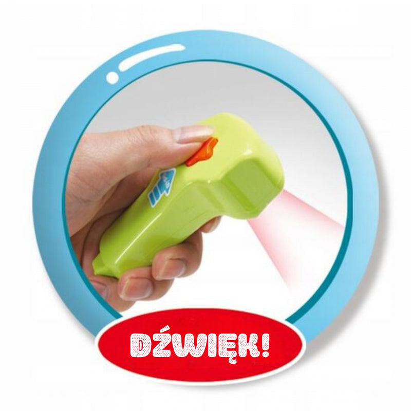 WOOPIE Speelgoed Winkelkassa met plank en accessoires