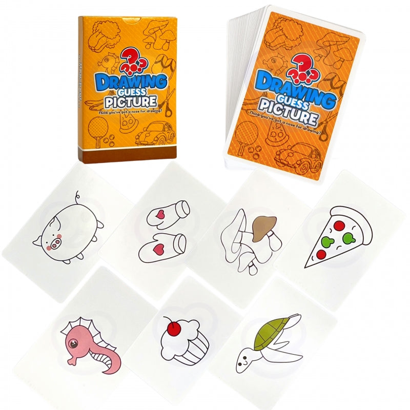WOOPIE Teken en Raad spel -  Teken met je Neus en raad het kaartje