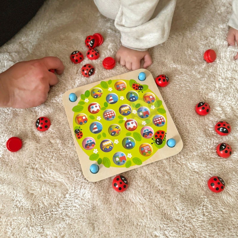 WOOPIE Houten Lieveheersbeestje Memory Spel