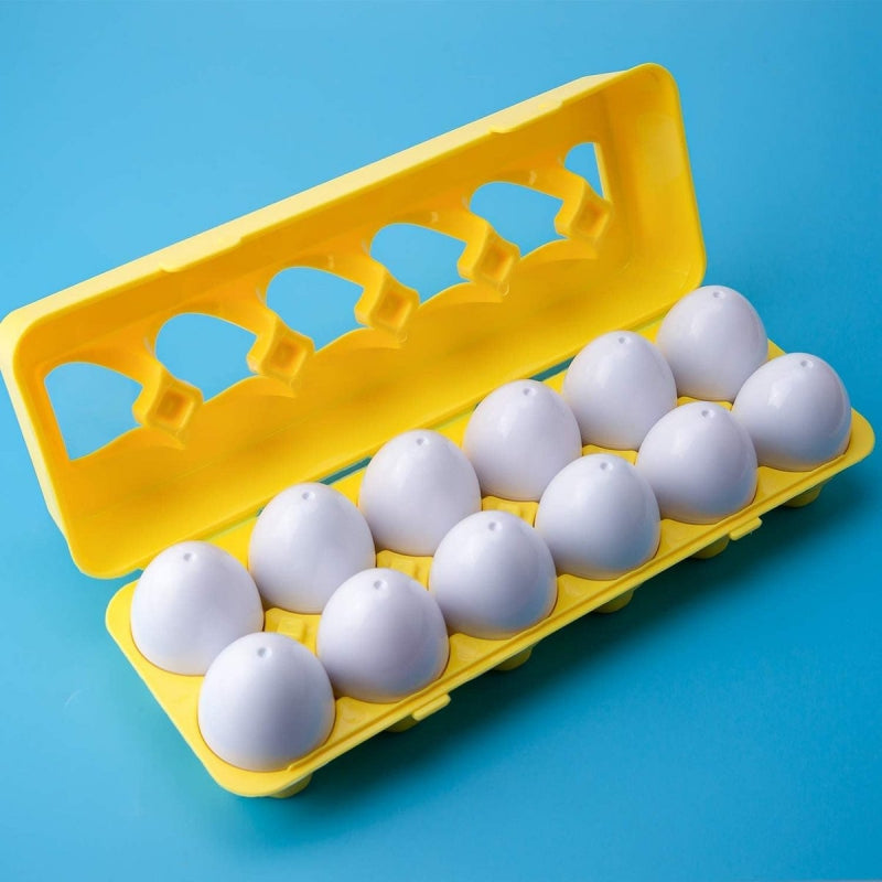WOOPIE Montessori Ei sorteerspel – Match de Vorm en de Kleuren