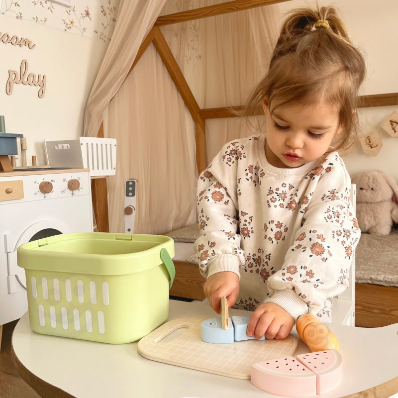 TOOKY TOY Houten Groenten & Fruit Speelgoedeten Set