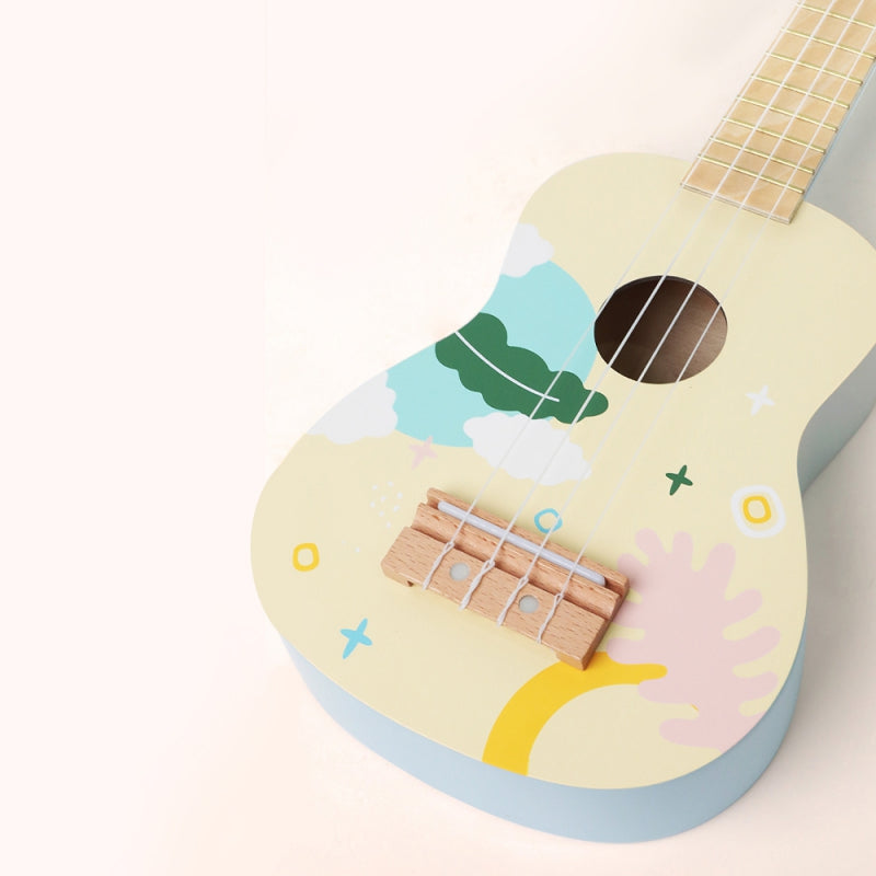 CLASSIC WORLD Houten Gitaar voor Kinderen - Blauw
