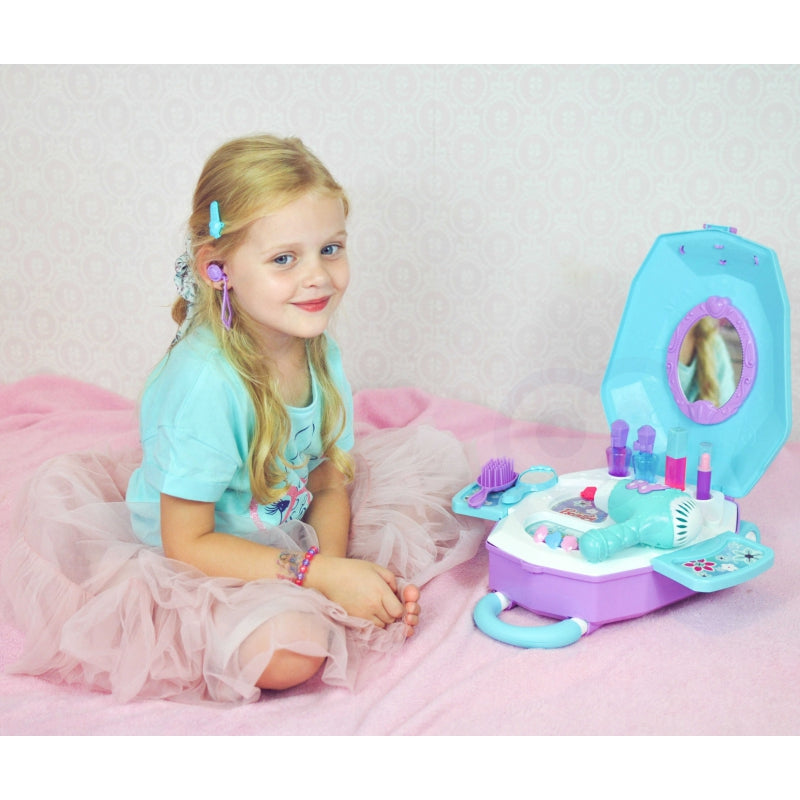WOOPIE 2-in-1 Speelgoed Schoonheidssalon in een Koffer