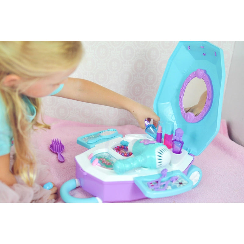 WOOPIE 2-in-1 Speelgoed Schoonheidssalon in een Koffer