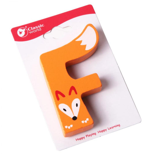 CLASSIC WORLD Houten Letter F