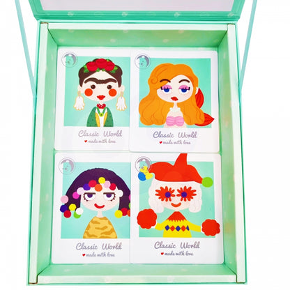 CLASSIC WORLD Magnetische Puzzel Prinsessen – 44 stuks