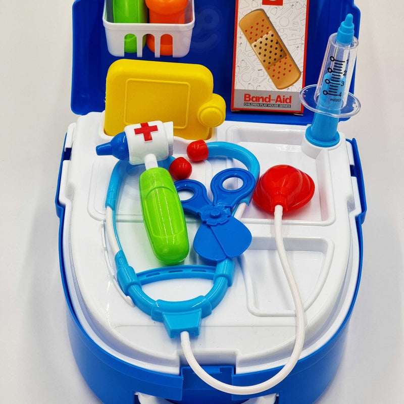 WOOPIE  Kleine Dokter in Rugzak speelgoed set 18 stuks