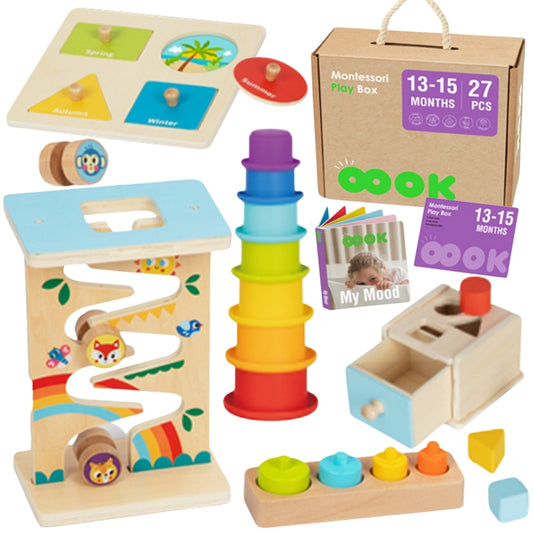 TOOKY TOY Speelgoed Box voor 13 - 15 Maanden - XXL