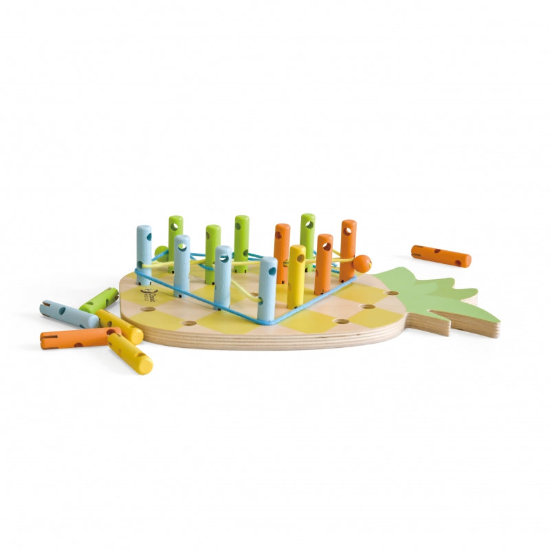 CLASSIC WORLD Houten Ananas pennen - 21 stuks