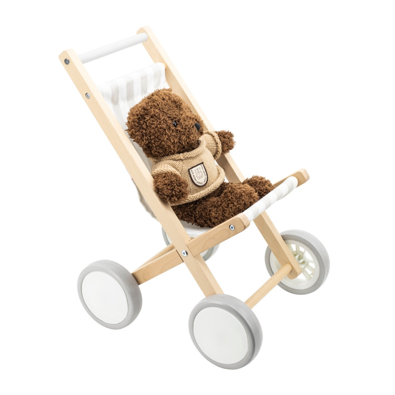 VIGA Houten Poppenwagen - Poppen tot 38CM