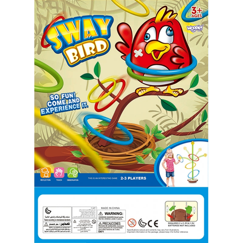 WOOPIE Gra Zręcznościowa Serso Tańczący Ptaszek XXL do 90 cm