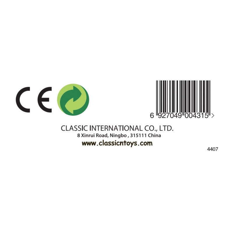 CLASSIC WORLD Drewniana Literka E
