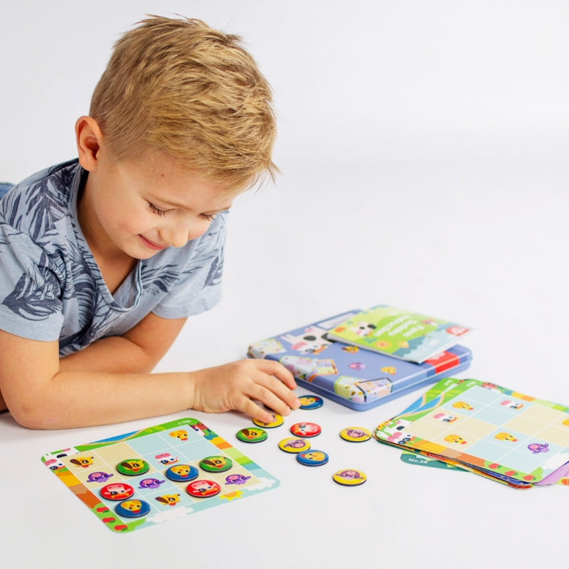 TOOKY TOY Boerderij Sudoku-spel voor kinderen
