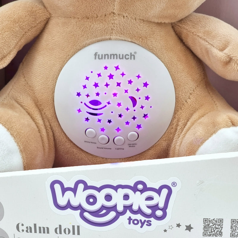 WOOPIE BABY Knuffel Beer met Slaaphelper en Projector