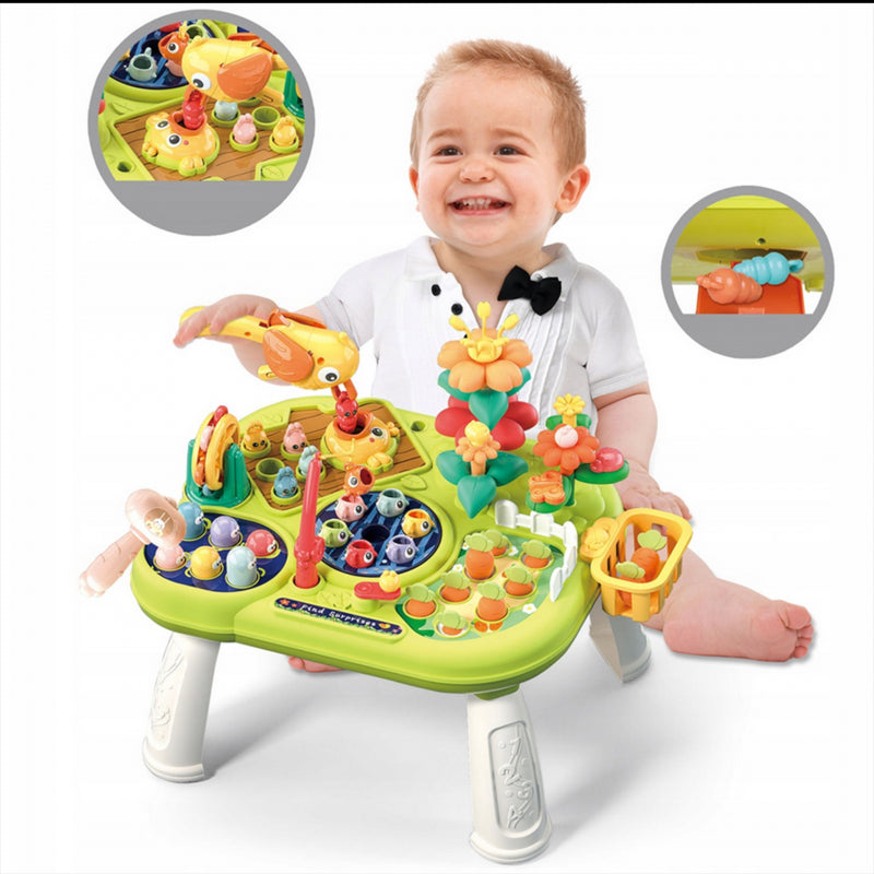WOOPIE Interactieve Educatieve 8-in-1  speel Multitafel voor Baby's en Peuters