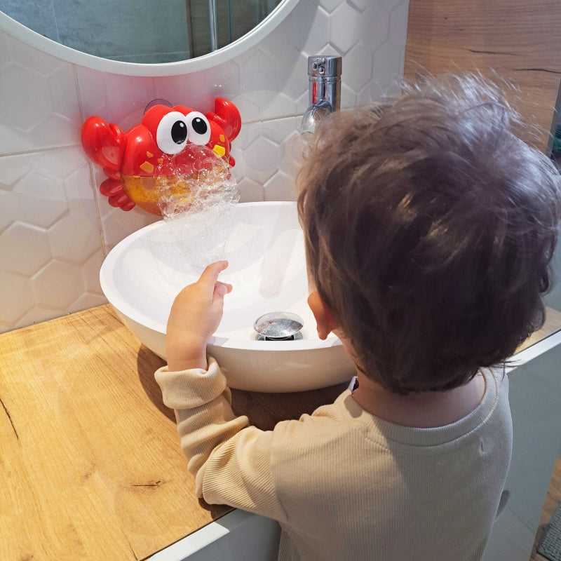 WOOPIE BABY Krab met Schuimfunctie en Melodie Badspeelgoed