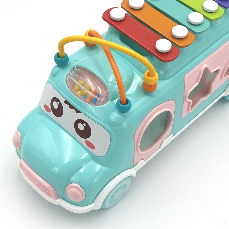 WOOPIE BABY Muzikale sorteer Auto met Xylofoon - Groen