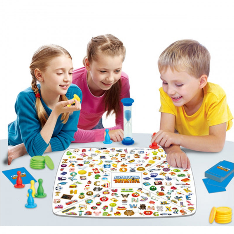 WOOPIE Kleine Detective + Mens Erger Je Niet Bordspel