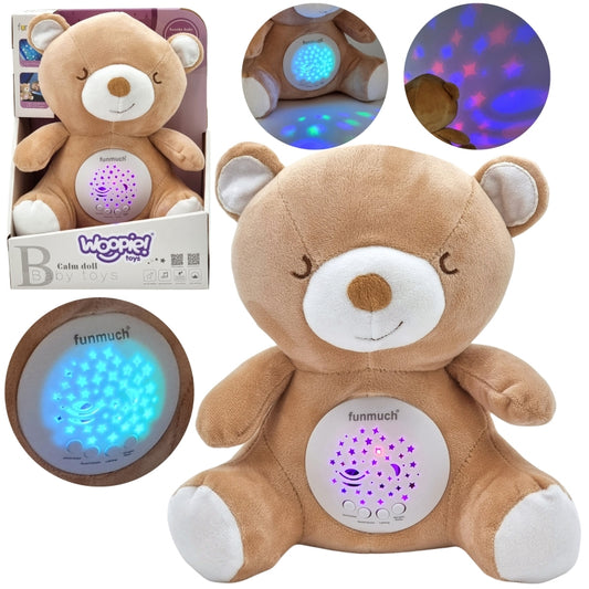 WOOPIE BABY Knuffel Beer met Slaaphelper en Projector
