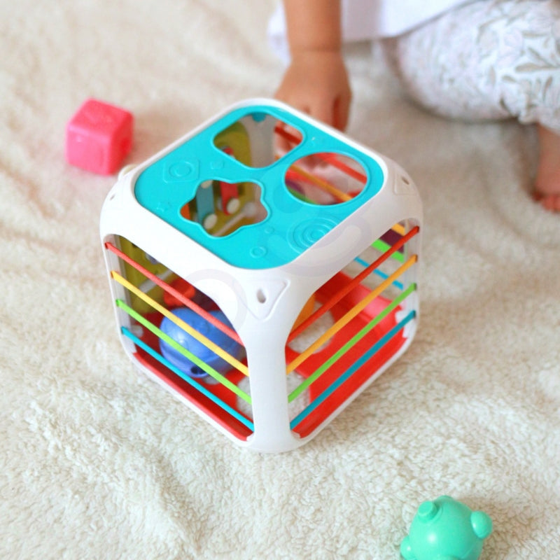 Woopie sensorische educatieve activiteitenkubus voor Baby's