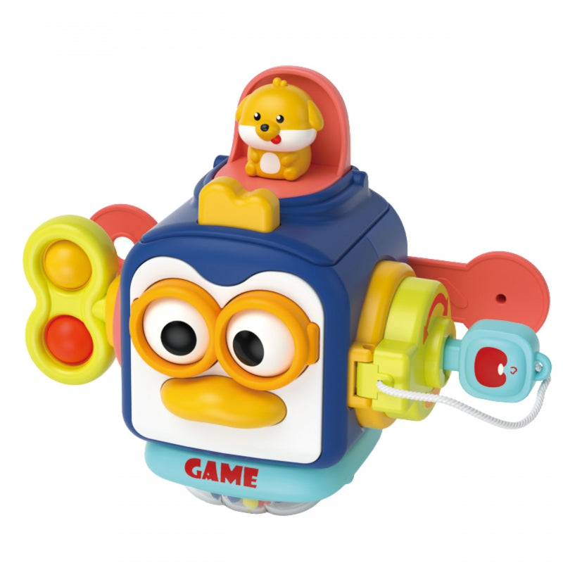 WOOPIE Pinguïn Sensorische Speelgoed Bal voor Baby - Montessori speelgoed