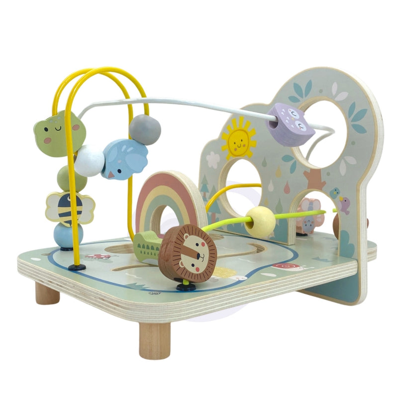 TOOKY TOY Houten Motoriekspel voor Baby's Bosdoolhof