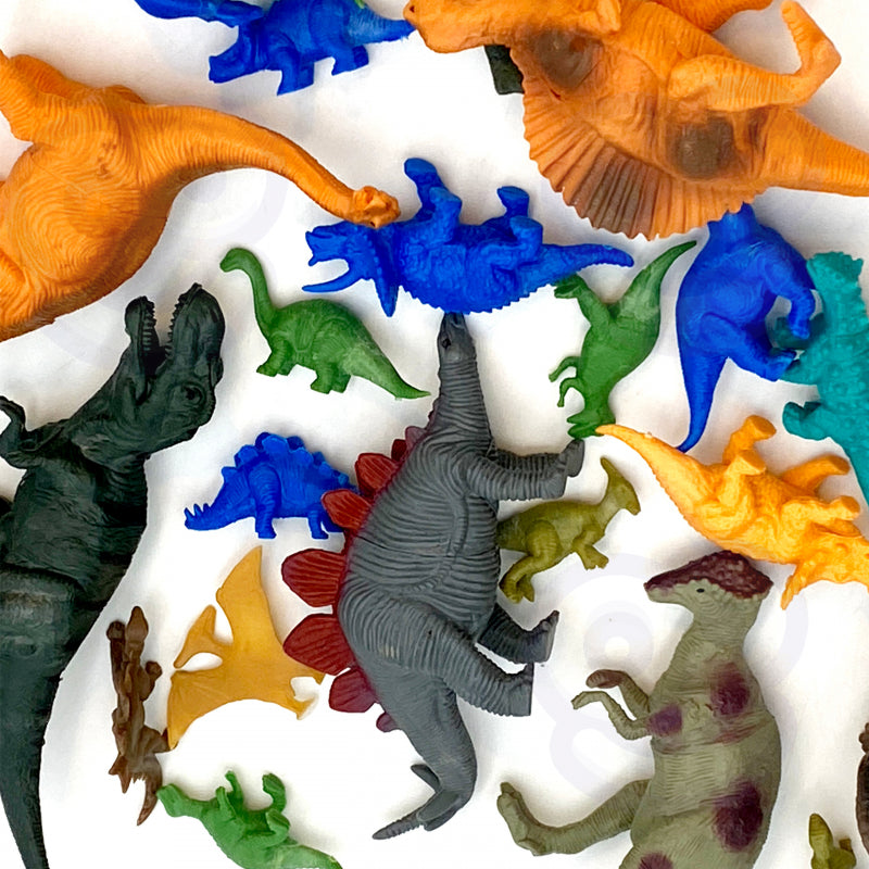 WOOPIE Dinosaurussen Figuren set 34 stuks - Dino speelgoed