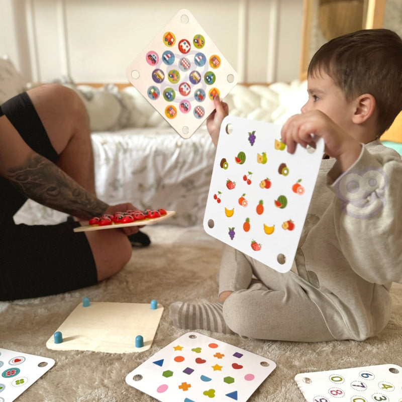 WOOPIE Houten Lieveheersbeestje Memory Spel