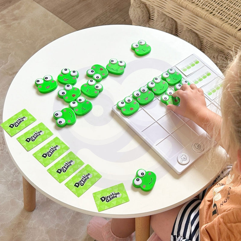 WOOPIE Spel Puzzel Kikkeroogjes spel - Gezichtsuitdrukkingen spel - Vanaf 3 jaar
