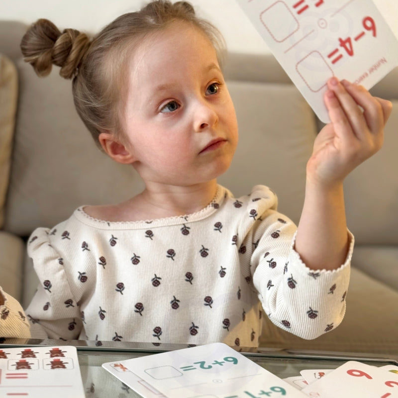 WOOPIE Educatieve Kaarten spel, Flashcards voor het Leren van Tellen